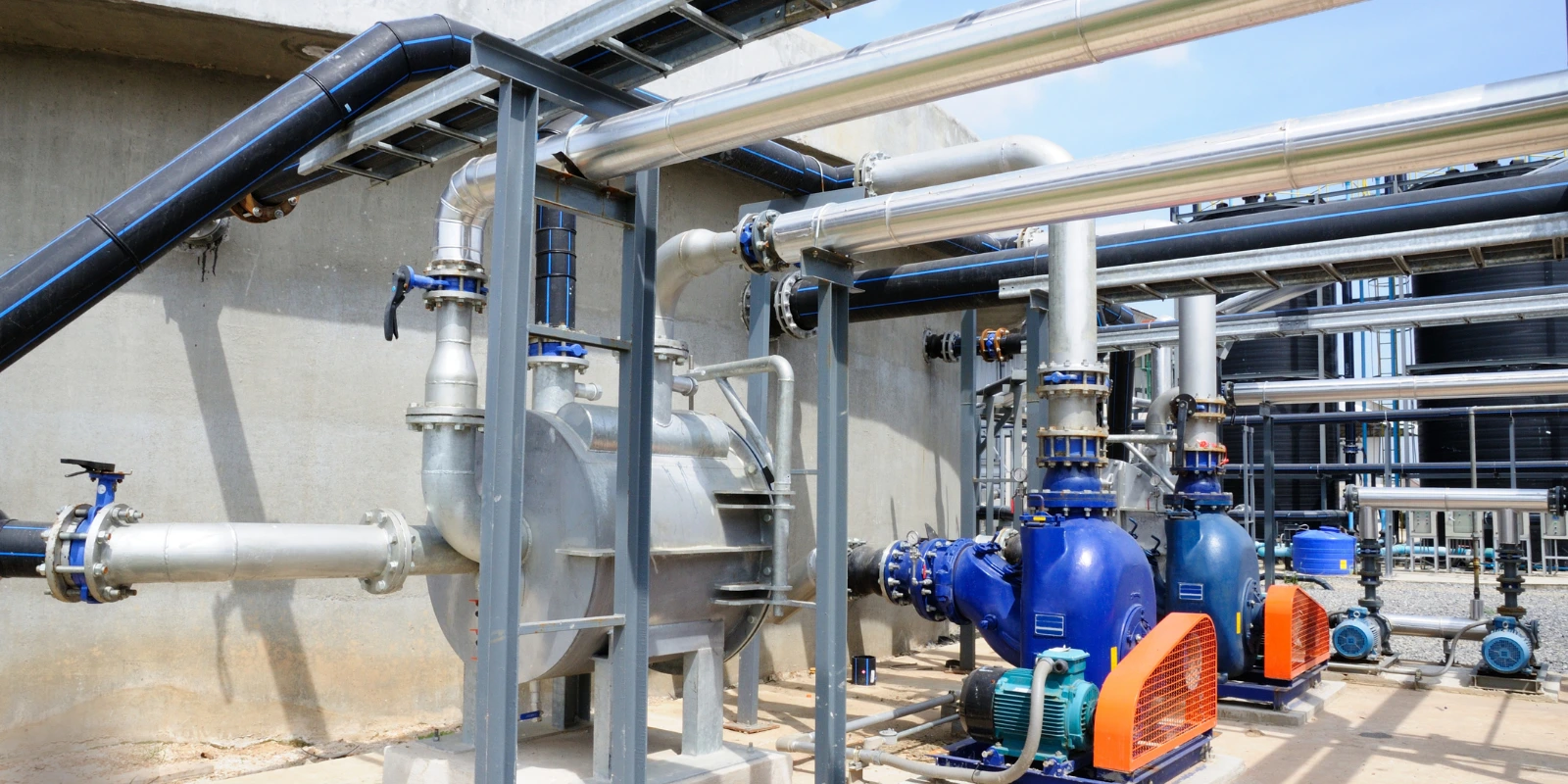 Biogas industrial applications